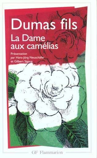 Couverture de "La dame aux camélias" d'Alexandre Dumas fils